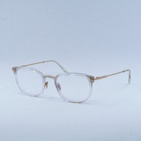 🕶️ New Tom Ford FT5694-B 030 Eyeglasses - Shiny Deep Gold Frame